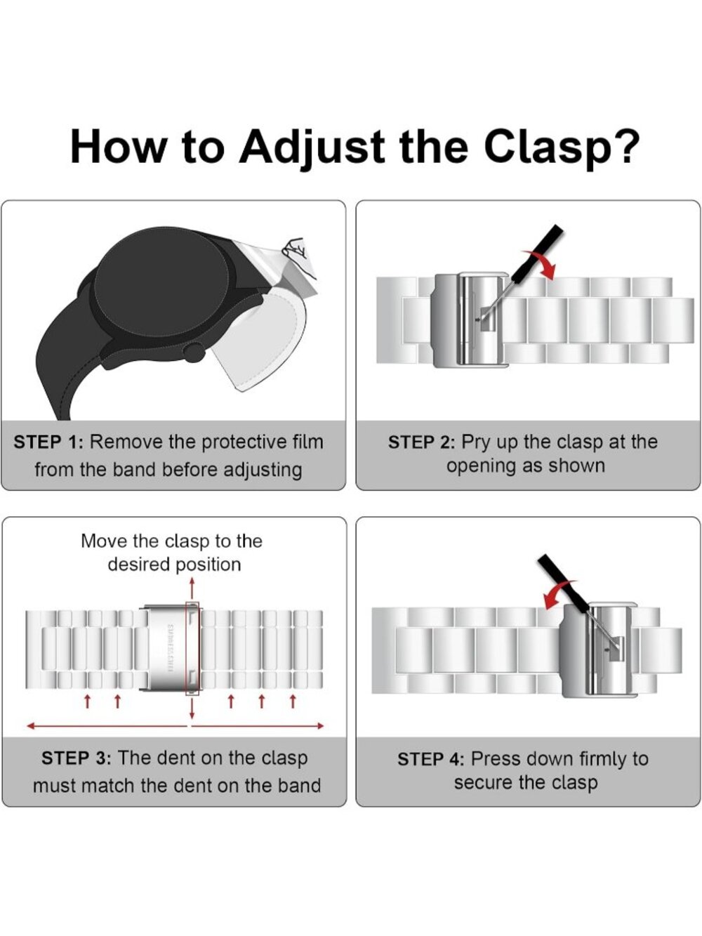 Men's Silver Blue Stainless Steel Analog Quartz Waterproof Luminous Wrist Watch - Picture 5 of 6